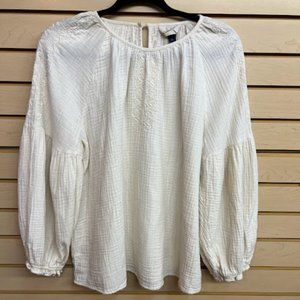 Cream Long Sleeve Tunic
